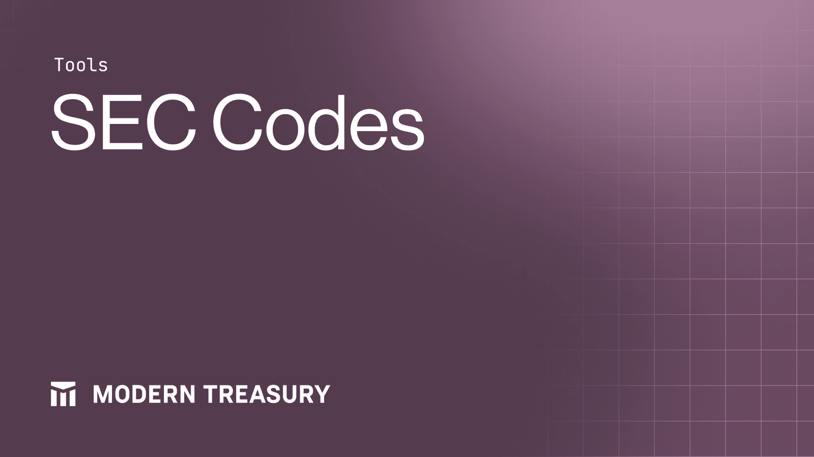 Image for SEC Codes