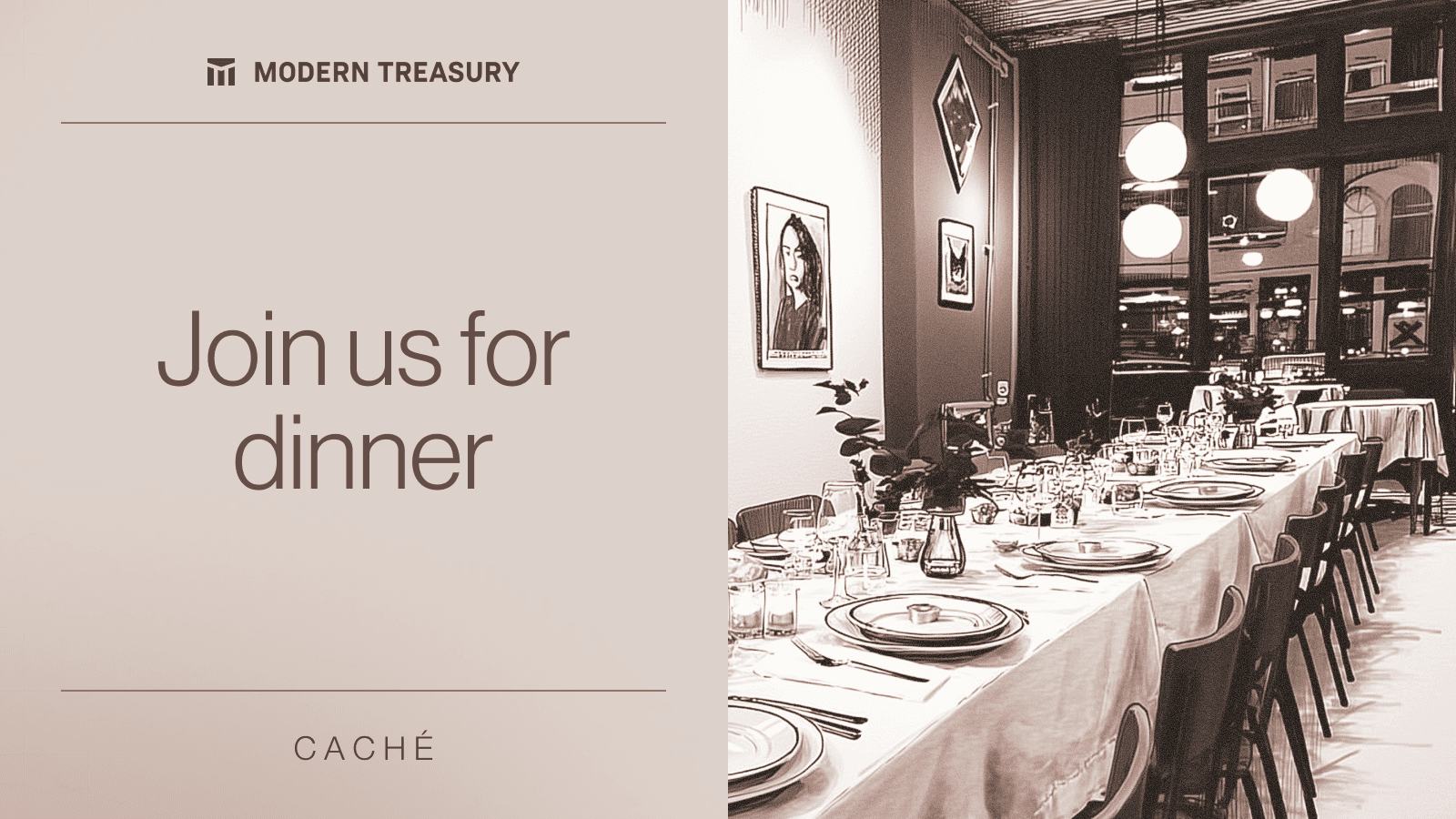 Image for Stablecon Dinner with Modern Treasury