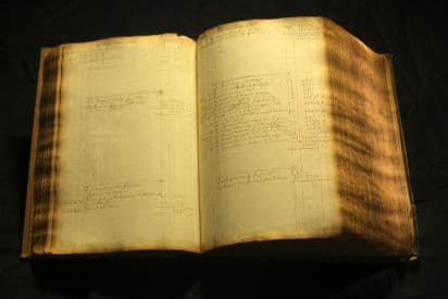 One of Edward Blackwell’s ledgers