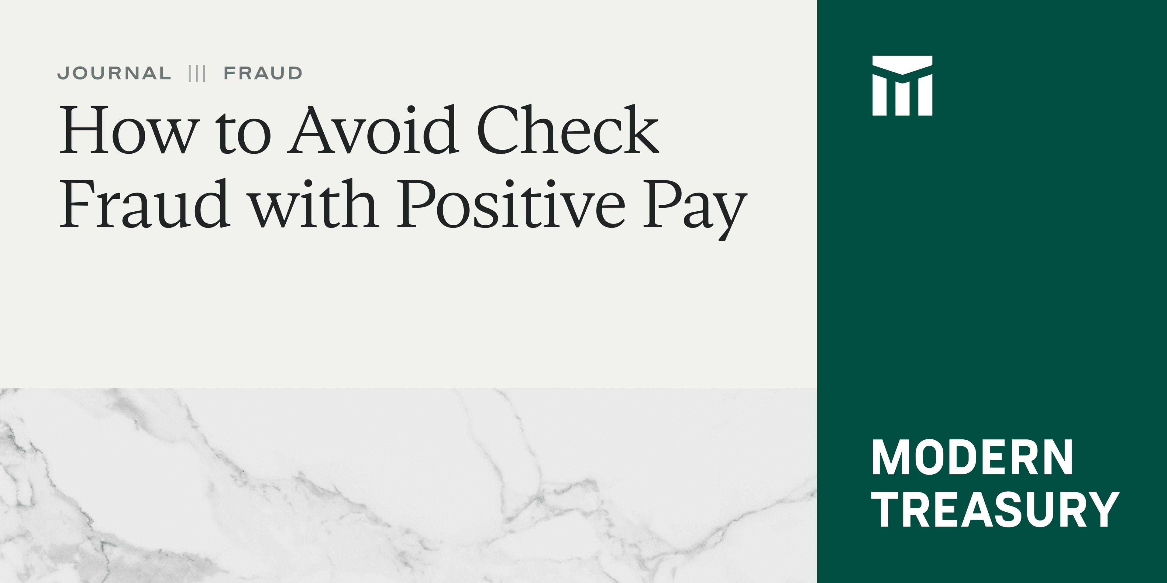 How to Avoid Check Fraud with Positive Pay Thumbnail