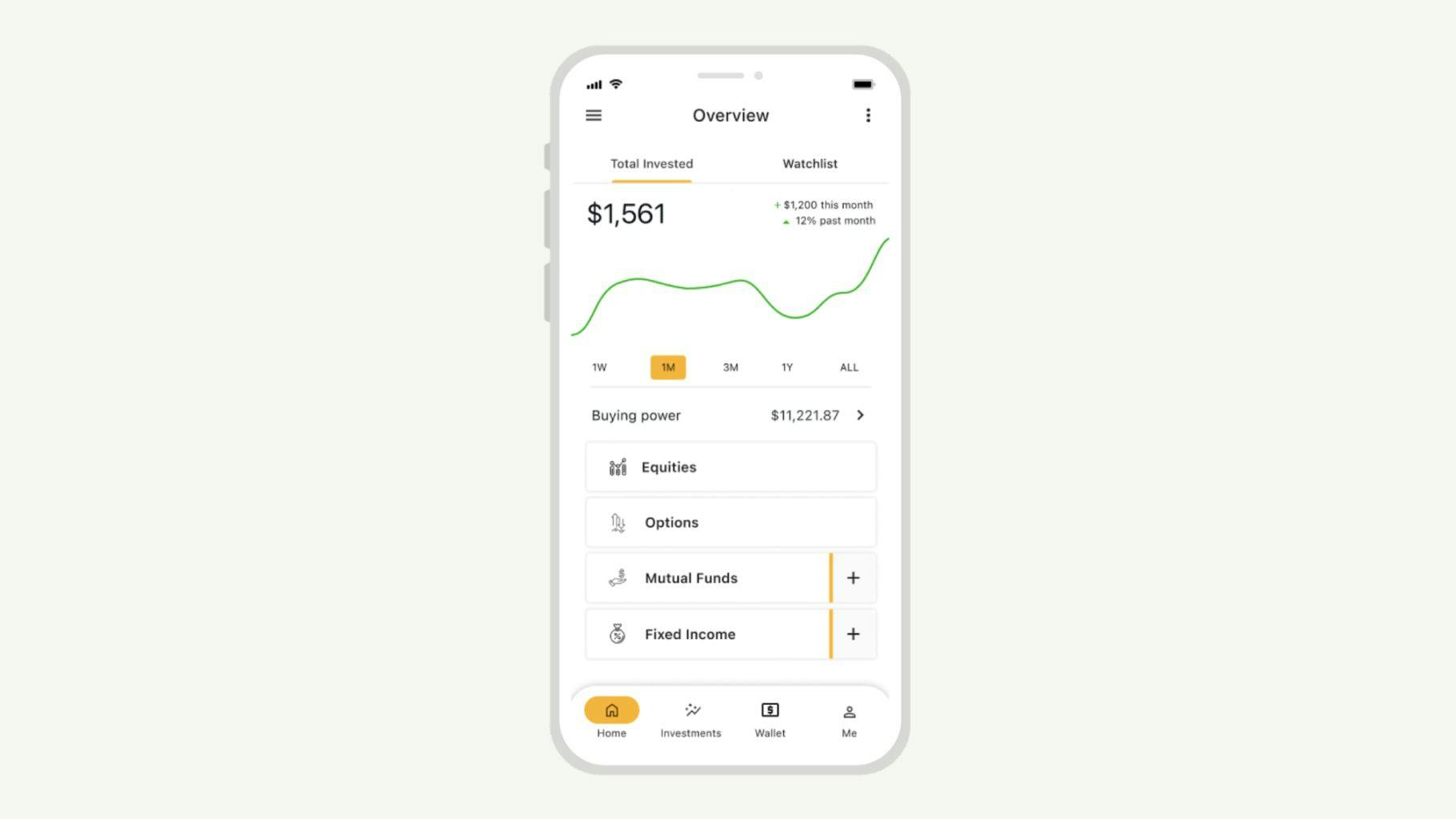 An image of the DriveWealth app