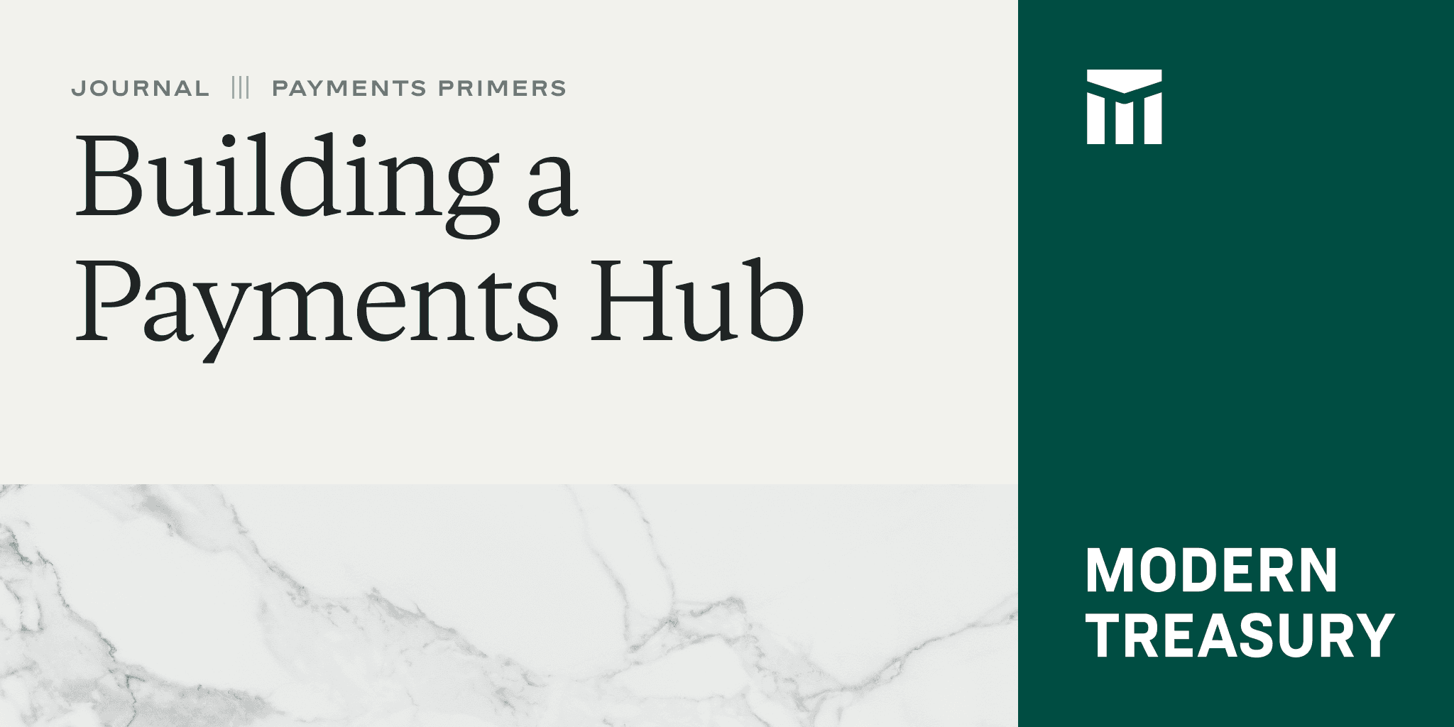 Building a Payments Hub Thumbnail