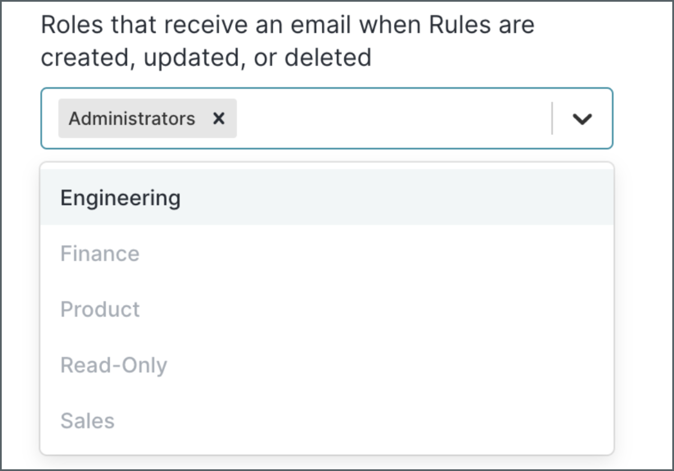Screen: Notifications settings